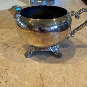 Silver plated creamer